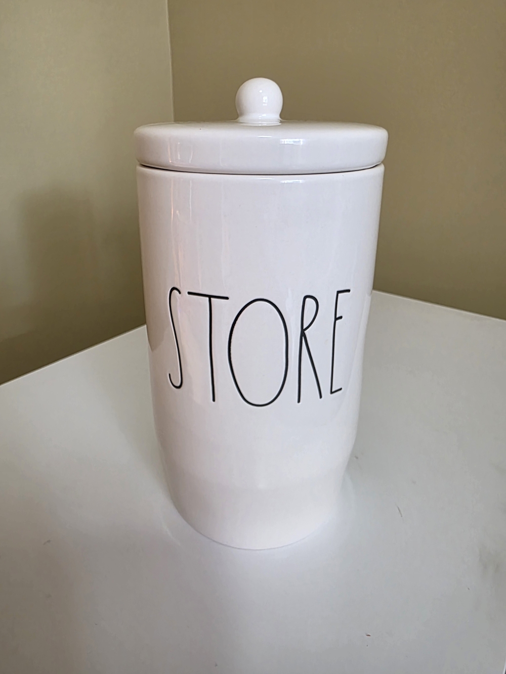 Rae DUNN Storage Jar with Lid - Home Kitchen
